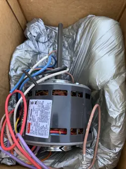 DAYTON WATTRIMMER MODEL 3M885A DIRECT DRIVE BLOWER MOTOR.
