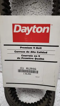 6L293G DAYTON BELT 4 PACK OF 3 UNIT