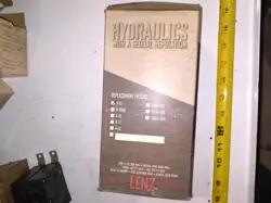 LENZ 468 DAYTON OH. 8-15 HYDRAULICS WITH A GLOBAL REPUTATION