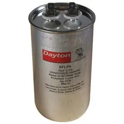 DAYTON MOTOR RUN CAPACITOR,70  MFD,5 1/2