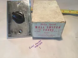 DAYTON #2X605 HI-LOW WALL SWITCH 3/4HP