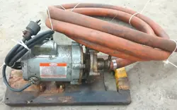 DAYTON 1/2 HP JET PUMP MOTOR 6K580 3450 RPM W/TEEL CENTRIFUGAL FRAME PUMP END
