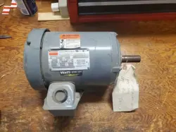 DAYTON WATTRIMMER 5H245B - 2 HP, 208-230-460V, 3-PHASE, 3495 RPM, 145T FRAME
