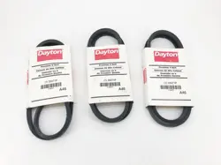 LOT OF 3 DAYTON NEW A-46 V-BELTS 3X471 - NO BOX