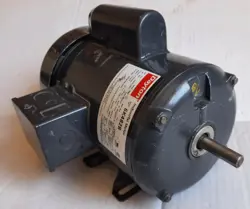 DAYTON 6K482B: SINGLE PHASE, 1/2 HP, 115/208-230V AC, 48 FRAME MOTOR REVERSIBLE