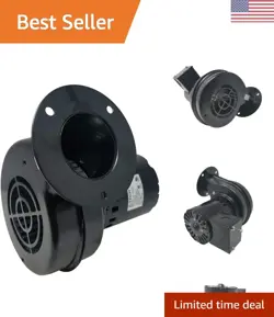 REPLACEMENT ROUND BLOWER WITH FLANGE - 86 CFM - REPLACES DAYTON & FASCO