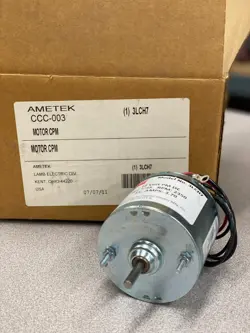 AMETEK CCC-003, DAYTON 3LCH7 12V DC PERMANENT MAGNET MOTOR, 1/35 HP, 2350RPM