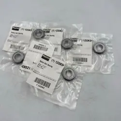 DAYTON RADIAL BALL BEARING FLANGED 15MM STEEL 1ZGK5 PACK OF 5