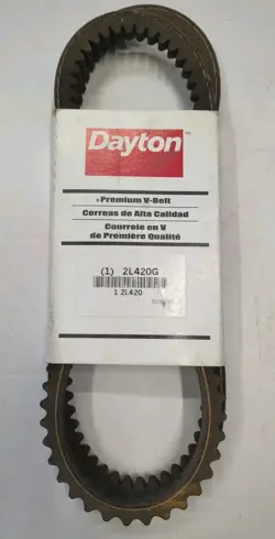 DAYTON 2L420G COGGED V BELT 5/8 X 60