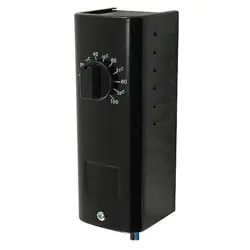 DAYTON 2E816 LINE VOLT MECHANICAL TSTAT, OPEN/CLOSE ON RISE, -10 DEGREES TO 100