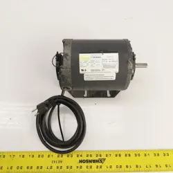 DAYTON 5K586BA 1/3HP SPLIT PHASE ELECTRIC MOTOR 3450RPM 115V 1PH 48 FRAME TESTED