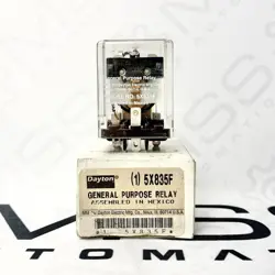DAYTON 5X835F GENERAL PURPOSE RELAY CONTROL POWER 11 PIN