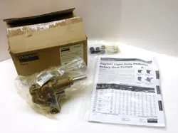 DAYTON 4KHG6 ROTARY GEAR PUMP HEAD