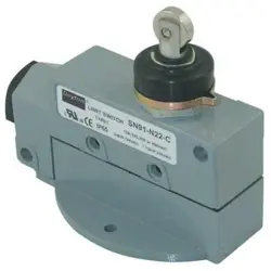 DAYTON 12T919 LIMIT SWITCH, CROSS ROLLER, PLUNGER, SPDT, 15A AT 480V AC,