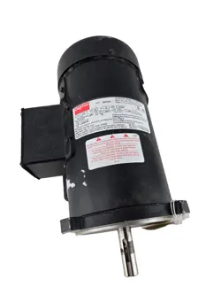 DAYTON 2M168A PMDC MOTOR 1/2HP 1750 RPM 90VDC 56C FRAME TEFC FACE BASE MOUNTING
