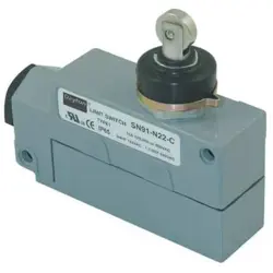 DAYTON 12T917 LIMIT SWITCH, CROSS ROLLER, PLUNGER, SPDT, 15A AT 480V AC,