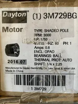 MOTOR 1/50 HP