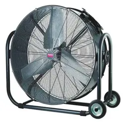 DAYTON 1YNW3 STANDARD DUTY AIR CIRCULATOR, FLOOR MOUNT, 24 IN BLADE DIA, 115V,