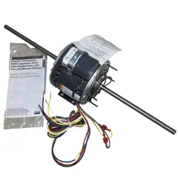 NEW DAYTON 5WJC4 PSC AIR CONDITIONER MOTOR, 4 SPEEDS, 1/4 HP, 48Y, TESTED