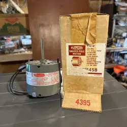 DAYTON SHADED POLE MOTOR 3M545B 3000 RPM 1/40 HP UNTESTED OPEN BOX