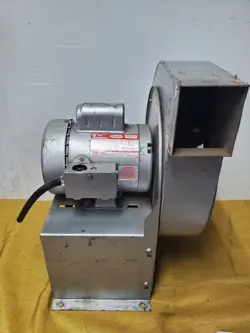 DAYTON AIR BLOWER 4C108 14 X 20 X 16 DAYTON MOTOR 6K484 HIGH PRESSURE TURBINE
