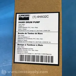 DAYTON 4HA32C HAND OPERATED DRUM PUMP, PISTON, BASIC PUMP  FNFP