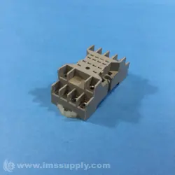 DAYTON 2A584F RELAY SOCKET, SOCKET TYPE: STANDARD USIP