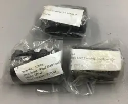LOT OF 3 DAYTON 3ZN46 STEEL RIGID 3/4