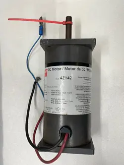 DAYTON DC MOTOR .5 AMPS 1800/4000 RPM 1.0/10 SERV FACT 3XE22D #A, B, C, D