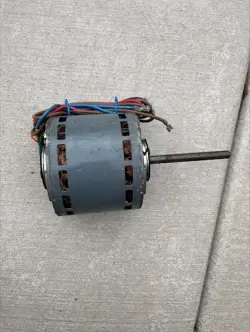 DAYTON 1/3 HP FURNACE MOTOR 3M853 1075 RPM 3 SPEEDS 115V