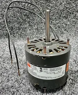 DAYTON 71633692M HVAC MOTOR 115V AC, OPEN AIR-OVER, 1/30 HP, 1,550 RPM, 1 SPEED