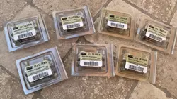 (7) DAYTON 1EHE6 RELAY SPDT 20AMP 24VDC BUTTON LED | NEW