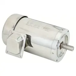 5XAT4 DAYTON 2  & 1-1/2HP WASHDOWN MOTOR, 3 PH, TEFC,  1745 & 1435 RPM