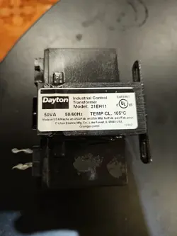 DAYTON INDUSTRIAL CONTROL TRANSFORMER 31EH11