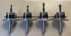 JOYCE-DAYTON SCREW JACKS, UPRIGHT, SET OF 4