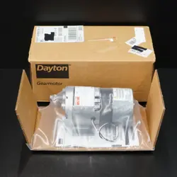 DAYTON 1LPL6 PARALLEL AC GEARMOTOR, 60 RPM, 1/10 HP, 59 IN-LBS, 115 VAC