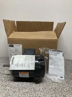 NIB DAYTON SPLIT PHASE MOTOR 1/4 HP, 4.9 AMPS 6XJ07BE