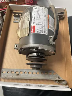 DAYTON 3K384G BELT DRIVE FAN AND BLOWER MOTOR – 1/3 HP, 115V, 1725 RPM