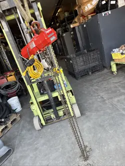 DAYTON # 4Z811B ELECTRIC CABLE HOIST 500LB CAP. 115V, 10 FT. LIFT - (SRR1