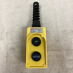 DAYTON 20C812 PENDANT CONTROL STATION (2) PUSH BUTTONS 2NO NEMA 1/3/3R/4/4X