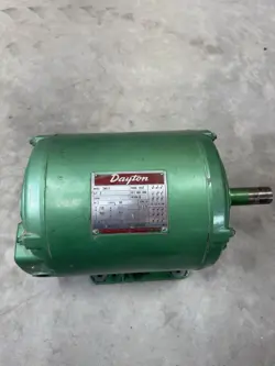 DAYTON 2N977 5HP 184T 3 PHASE 1730 RPM