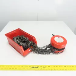 DAYTON 38EV10A 2-TON 4000LBS MANUAL CHAIN HOIST 20' LIFT