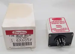 2 NEW OLD STOCK DAYTON USA   RELAYS  1 X 6X605F +  1 X 6X604F OCTAL SOCKET