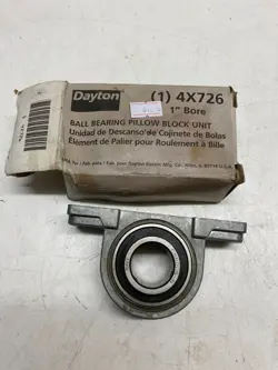 DAYTON 4X723 BALL BEARING PILLOW BLOCK 1