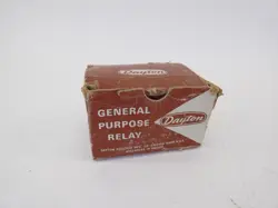 DAYTON 3X747 GENERAL PURPOSE POWER RELAY 50/60HZ 24VDC - NEW SURPLUS!