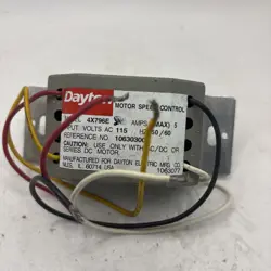 DAYTON 4X796E ELECTRONIC MOTOR SPEED CONTROL