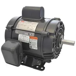 DAYTON 5K481 CAPACITOR-START GENERAL PURPOSE MOTOR, 1 1/2 HP HP, 115/230V AC