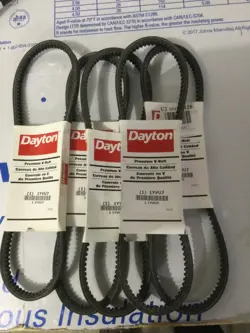 DAYTON PREMIUM V-BELT 1YVU7 / AX32 (34” X 1/2” X 5/16”)