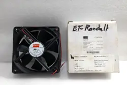 DAYTON 138CFM DC AXIAL FAN 6KD74A 24VOLTS AMPS 0.383 WATTS 9.2