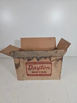 1970'S NEW OLD STOCK ELECTRIC MOTOR 1/4 HP BY DAYTON MOTOR USA S60CXCDU-4063